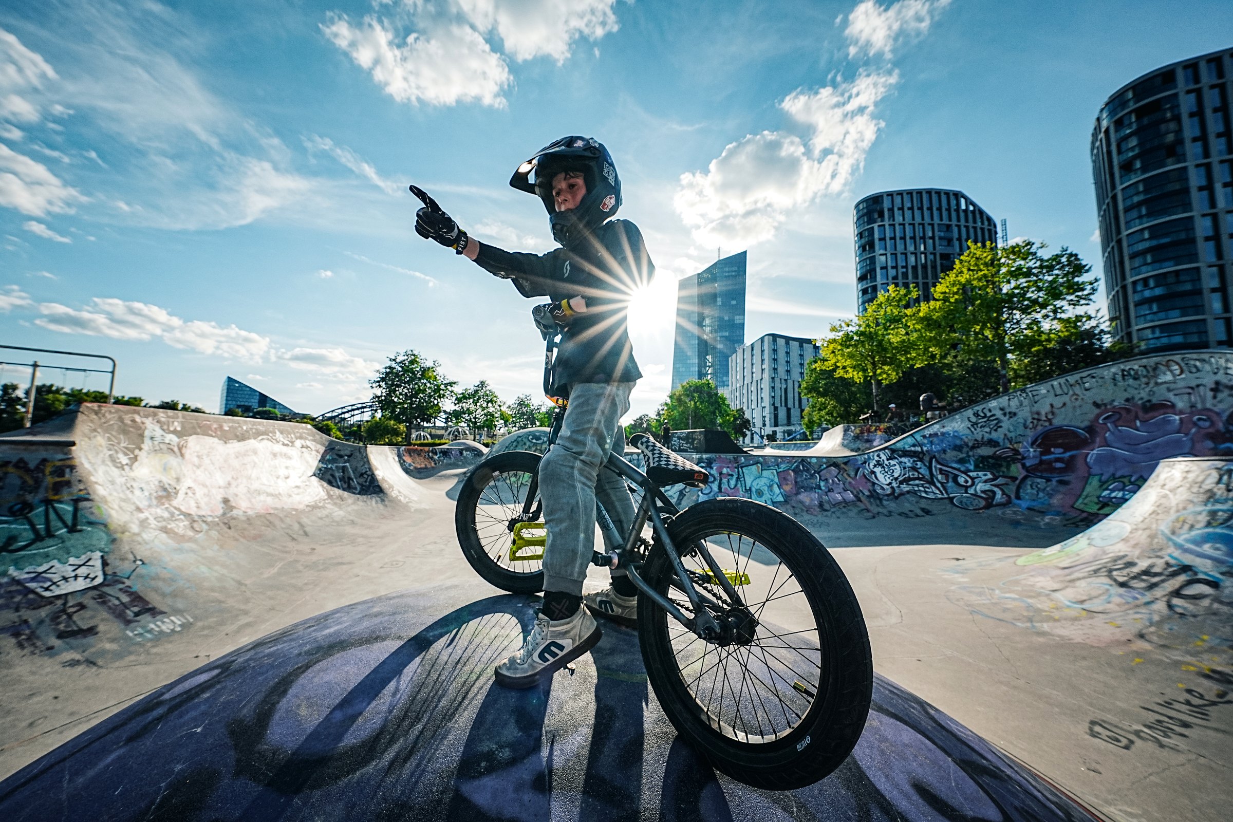 BMX urbain